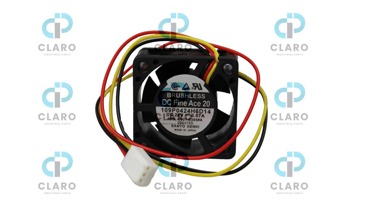 NEW 109P0424H6D14 W. C. DC24V 0.07A SANYO DENKI FAN