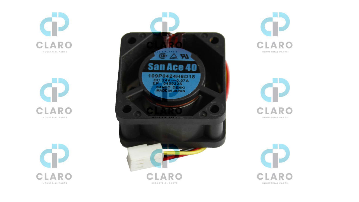 NEW 109P0424H6D18 W.C. DC24V 0.07A SANYO DENKI FAN