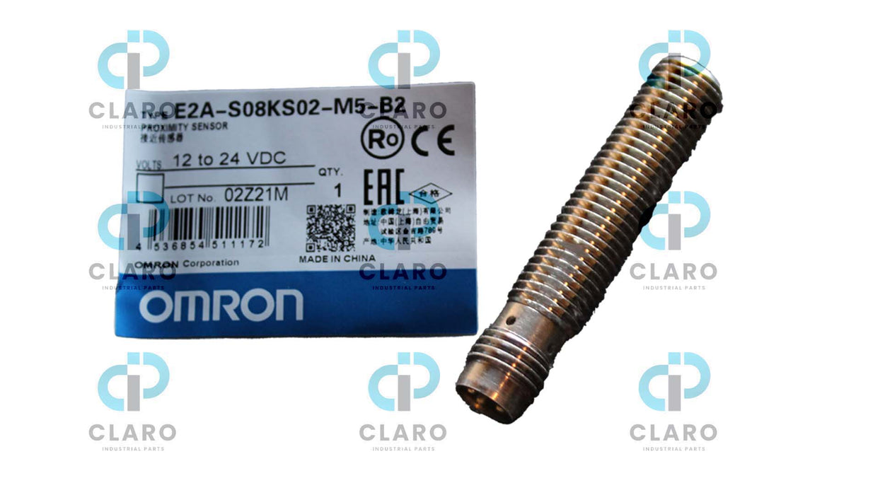 NEW E2A-S08KS02-M5-B2 CYLINDRICAL PROXIMITY OMRON SENSOR