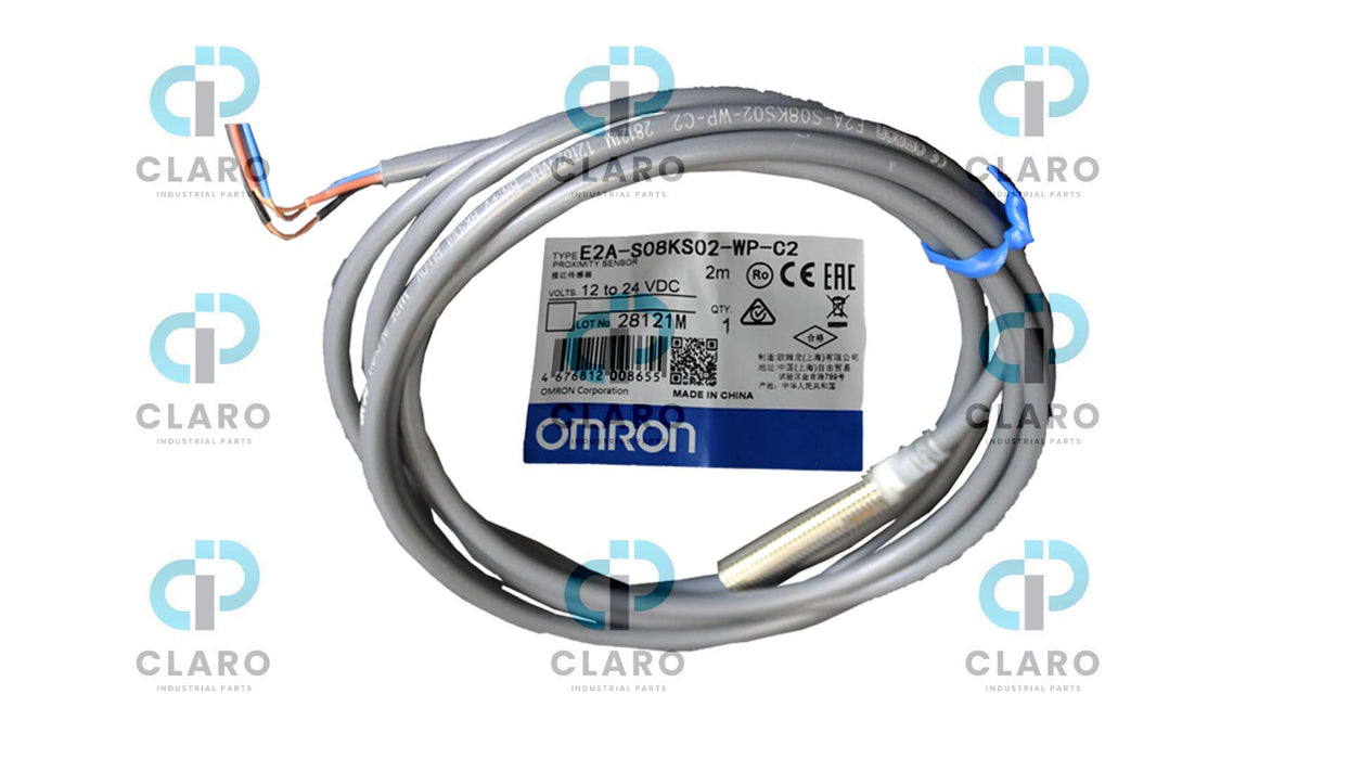 NEW E2A-S08KS02-WP-C2 CYLINDRICAL PROXIMITY OMRON SENSOR
