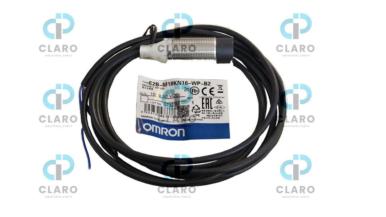 NEW E2B-M18KN16-WP-B2 OPTICAL FIBER PHOTOELECTRIC OMRON SENSOR