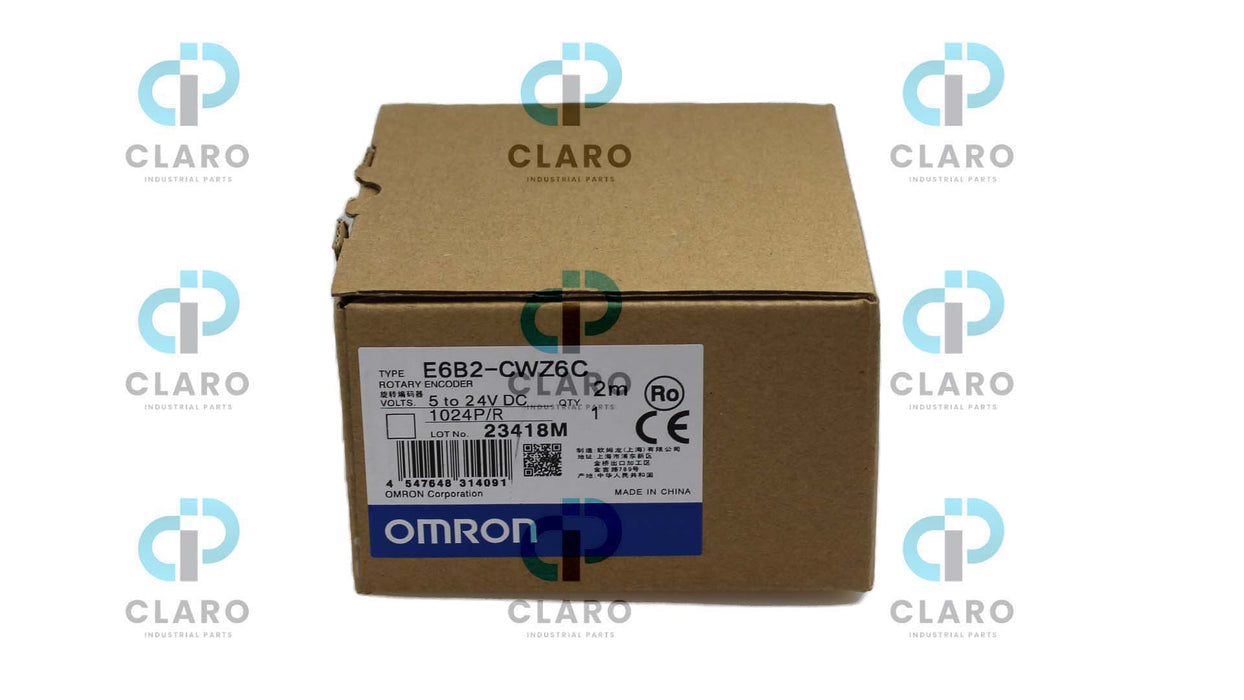 NEW E6B2-CWZ6C 1024PR-2M ROTARY ENCODER   OMRON SENSOR