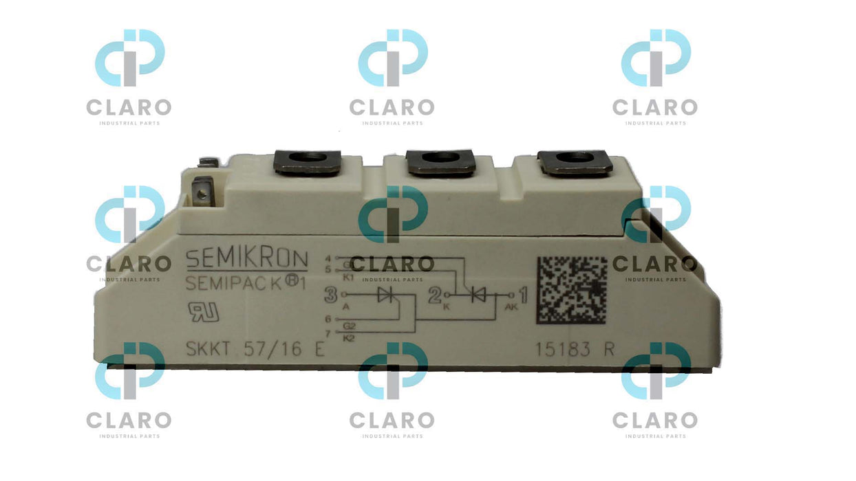 NEW SKKT57/16E THYRISTOR SEMIPACK 1  SEMIKRON MODULE