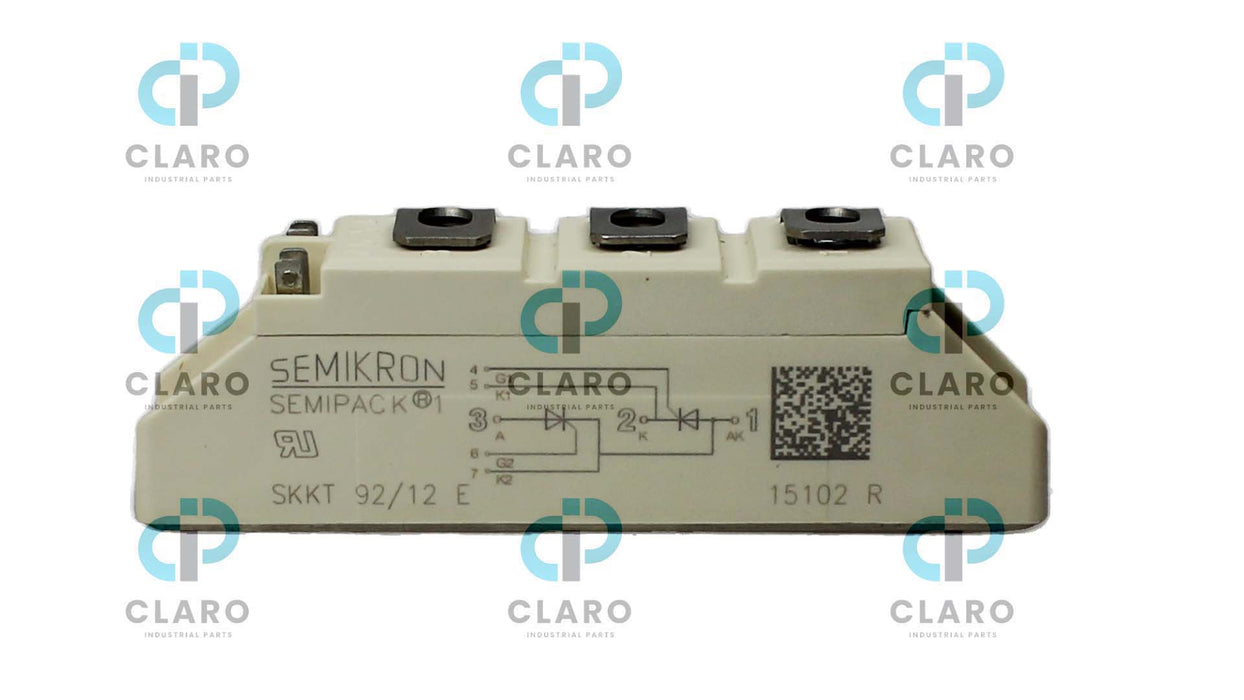 NEW SKKT92/12E THYRISTOR SEMIPACK 1  SEMIKRON MODULE